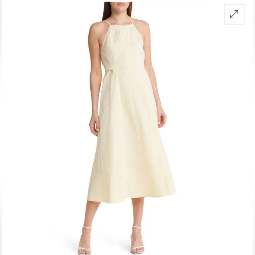 Sophie Rue Cream Midi Dress